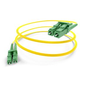 الكبل الألياف البصرية الوضع المفرد 9/125 DX LC (APC) -LC (UPC) 10 متر | OS2 | SM | دوبلكس in Saudi Arabia