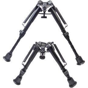 Tactical Scorpion Gear Quick Pan Tilt Adjustable Bipod QD Mount Leg Knotch