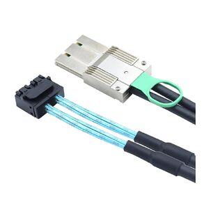 PCIE S-AS SFF-8088 8X I/O 68P to Port HD8643 8X Server Cable(100cm)