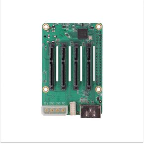 Penta SATA HAT, Up to 5X SATA disks HAT for Raspberry Pi 5 and Rock Pi SBCs, Mini NAS Server, Single Board Computer