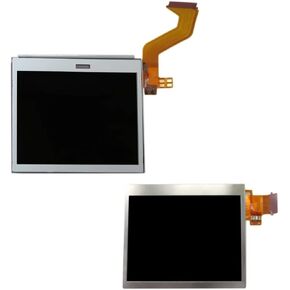 2024 New Replacement LCD Screen Display Panel Replacement Repair Part for N-intendo DS Lite NDSL (Top+Bottom Screen)