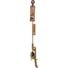 Kid Casters Retro Green Camo Tangle-Free Combo