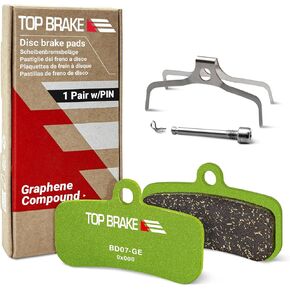 TOP BRAKE 2 Pairs Disc Bike Brake Pads for Shimano 4 Piston Saint BR-M810 M820 Zee M640 XTR-M9120, Deore XT BR-M8020, M8120,M6120,BR-MT420,MT510,MT520 Tektro HD M745 735 725 750 TRP,SL,Slate T4,G-Sp in Kuwait