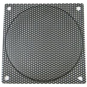 120mm Black Steel Computer Case Fan Mesh Grill / Guard / Filter - Medium Hole