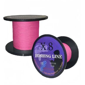 Braided Fishing line 8 Strands 328 Yards high wear-Resistant and high tensile Fishing line Suitable for Freshwater and Saltwater Fishing. The Best Choice for Fishing Giant Fish.