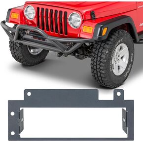 Quadratec Single DIN Radio Dash Adapter - Fits Jeep Wrangler YJ 1987-1995 - Easy Installation - 7" Wide x 2" High - Designed for Aftermarket Stereos - Automotive-Grade Materials - Sleek Finish