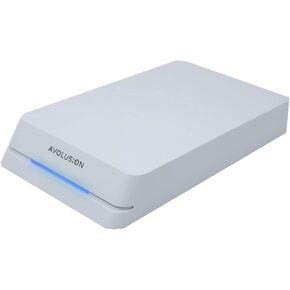 Avolusion HDDGear Pro 2TB 7200RPM USB 3.0 External Gaming Hard Drive (for PS5) White (Renewed)