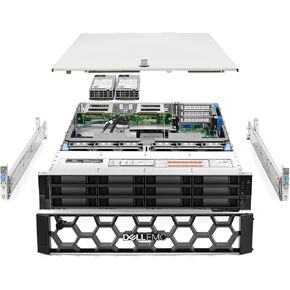 Dell PowerEdge R740xd Server 2X Gold 6144 3.50Ghz 16-Core 128GB RAM 12x Caddies (Renewed)