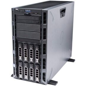DELL PowerEdge T320 64-bit Tower Server with Six-Core E5-2430 Xeon 2.2GHz CPU + 72GB PC3-12800 ECC RAM + 8×3TB 7200RPM SAS 3.5" LFF HDD PERC RAID DVD-ROM 2×GigaBit NIC 2×PSU iDRAC7, NO OS (Renewed)
