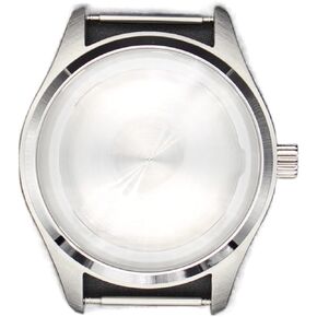 40mm Watch Case 316L Stainless Steel Men's Watches Accessory Parts Compatible With Nh35 Nh36 Dial Movement Fit 20mm Strap watch case