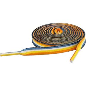 Aroace Pride Shoelaces, Aroace Proud Love, Aroace Gifts, Aroace Flag Striped Shoelaces,Perfect for Trainers, Boots & Shoes,Colorful Shoe Laces for Parades 120cm