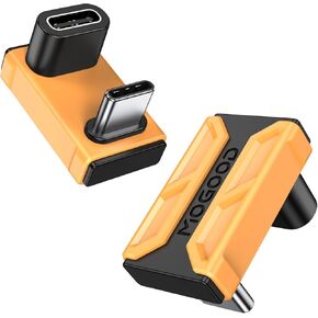 180 Degree U Shape USB-C Male to USB C Female Adapter with PD 140W/40 Gbps, Type C 180 Extender for Steam Deck/Switch/Laptop/Tablet/Phone