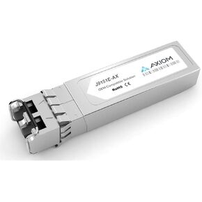 Axiom Memory - J9151E-AX - Axiom 10GBASE-LR SFP+ Transceiver for Aruba - J9151E - for Data Networking, Optical Network 1 LC 10GBase-LR Network - Optical Fiber Single-Mode - 10 Gigabit Ethernet -