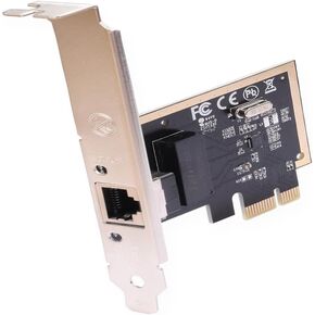 IO Crest PCIe Gigabit Ethernet Network Card-Independent Port 1000Mbps, Realtek RTL8115H Chip Support LACP/Bridge/NAS/Soft Router, Compatible with Windows/Linux/Server (PCIe x1 to x16)