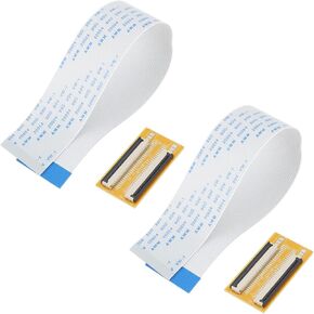 Create idea 2Set Flexible Flat Cables and Adapters 24 pin Compatible with Digital Cameras Digital Camcorders Laptops