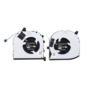 0VJ2HC 0TK9J1 for XPS 15 9560 Precision 5520 Laptop CPU GPU Cooling Fan CN-0VJ2HC CN-0TK9J1 Cooler Heatsink(CPU Fan and GPU Fan)