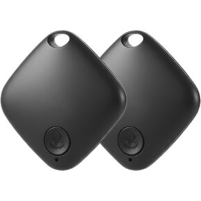 تعقب محدد موقع البند Bluetooth للمفاتيح والمحفظة والحقائب ، شبكة الموقع في جميع أنحاء العالم ، بطارية قابلة للاستبدال متوافقة مع Find My App (iOS فقط) -4 Pack Colorful