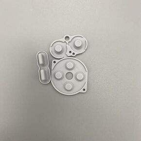 Game Boy Pocket High Quality Conductive Pads - Light Grey