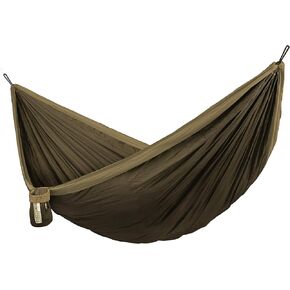 LA SIESTA Colibri 3.0 Outdoor Hammock & Tree Straps - Portable Camping Hammock for Hiking, Travel, and Backpacking - Breathable Nylon Single Person Hammock, Sunrise