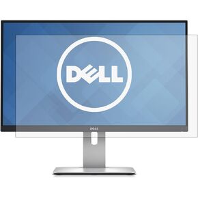 Screen Protector (Set of 2) for Dell 27" Computer Monitor Aspect Ratio 16:9 [Non Touch] High Clarity Anti Scratch Filter Radiation Microfiber Cloth