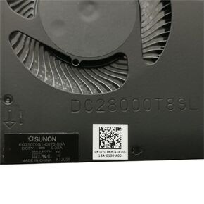 0203MH 01JYXG for G15 5510 5511 5515 GTX1650 Laptop Cooling Fan Cooler Fan Heatsink Radiator 203MH 1JYXG(GPU Fan CN-0203MH)