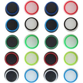 20Pcs Upgraded Analog Stick Joystick Controller Thumb Grips for PS5 PS4 Xbox One Xbox Series X/S Controller Joystick Grips by ATIODYUUK