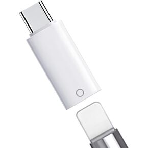 USB C to Pencil Charger Adapter for Apple Pencil 1st Generation,BDJXCUSA USB Type C to for Lightning Charging Adaptor for Apple Pen 1 Gen,Bluetooth Pair iPencil first Connector for iPad A16 11th,10th