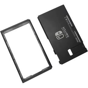 Replacement Back Housing Shell Case with Front Frame for Nintendo Switch 2017 2018 HAC-001, Repair Full Housing for Switch HAC-001 Only