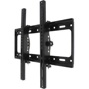 50KG Adjustable TV Wall Mount Bracket Flat Panel TV Frame 15 Degrees Tilt with Level for 26-52 Inch LCD LED Monitor Flat Pan