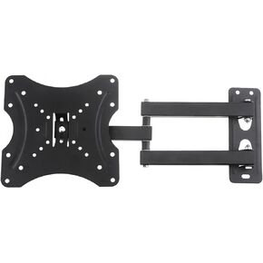 35KG Adjustable 14-42 Inch TV Wall Mount Bracket Flat Panel TV Frame Support 15 Degrees Tilt with Level for LCD LED Monitor Flat