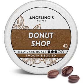 Angelino's Coffee, 96 Count, Compatible with Keurig 2.0 K-Cup Brewers (Half Caff, 96 Count) in Saudi Arabia
