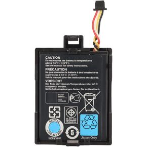 T40JJ 70K80 Battery, 3.7V 1.8Wh 500mAh Replacement Battery for Dell PERC RAID H710 H730 H810 H830 078K80 RAID Controller