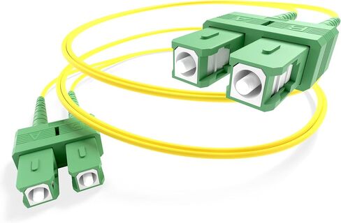 Fiber Optic Cable Single Mode 9/125 DX LC(APC)-LC(UPC) 10 Meter |OS2 |SM | Duplex in Saudi Arabia