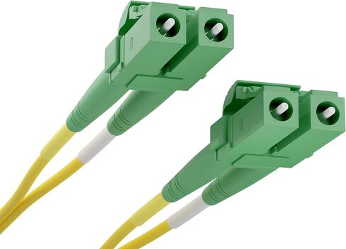 Fiber Optic Cable Single Mode 9/125 DX LC(APC)-LC(UPC) 10 Meter |OS2 |SM | Duplex in Saudi Arabia