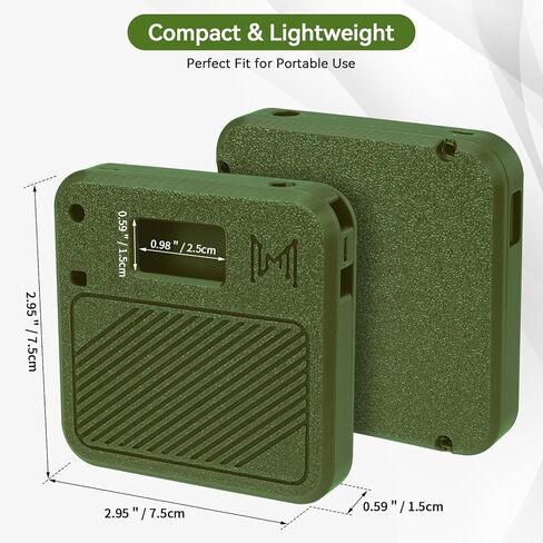 2 حزمة ESP32 LORA V3 لوحة تطوير مع هوائيات 915 ميجا هرتز + 3000 مللي أمبير في حالة Meshtastic ، ESP32-S3 SX1262 CP2102 WIFI Bluetooth OLED شاشة Arduino Lorawan IoT (N32 ، Red) in Kuwait