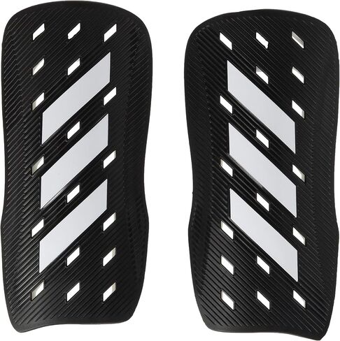 adidas Unisex-Adult Tiro Club Shin Guards, White/Black, Small in Saudi Arabia