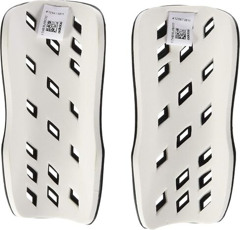 adidas Unisex-Adult Tiro Club Shin Guards, White/Black, Small in Saudi Arabia