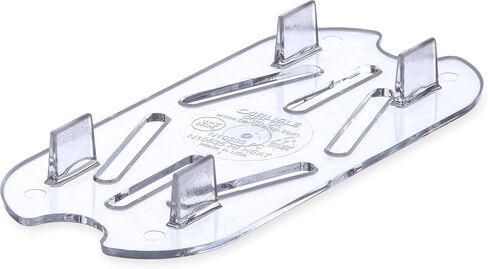 Carlisle FoodService Products 1023507 Clear StorPlus Drain Shelf, 7.63" x 10" (Case of 6) in Saudi Arabia