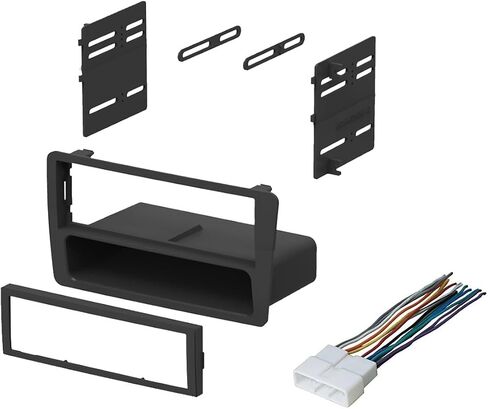 Single DIN Car Stereo Radio Mounting Installation Dash Kit Compatible with Honda Civic (Dash Kit) 2001 2002 2003 2004 2005 in Saudi Arabia
