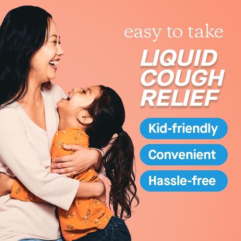 Genexa Kids' Liquid Cough & Chest Congestion Medicine - 4oz - Multi-Symptom Congestion Relief - Certified Vegan, Organic, Gluten Free & Non-GMO - Homeopathic Remedies (Packaging May Vary) in Kuwait