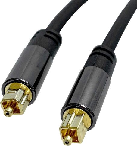 الصوت الزلزالي - SA -ultraot10 - قسط 10 أقدام صوتية صوتية رقمية البصرية البصرية الكابل الذكور - الحبل الرقمي البصري المطلي بالذهب لأنظمة ألعاب المسرح المنزلي وصوت HD in Saudi Arabia