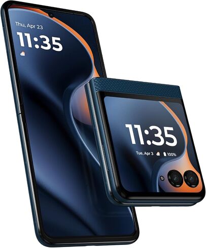 Motorola Razr 2025 | Unlocked | Made for US 8/256GB | 50MP Camera | Pantone Gibraltar Sea in Saudi Arabia