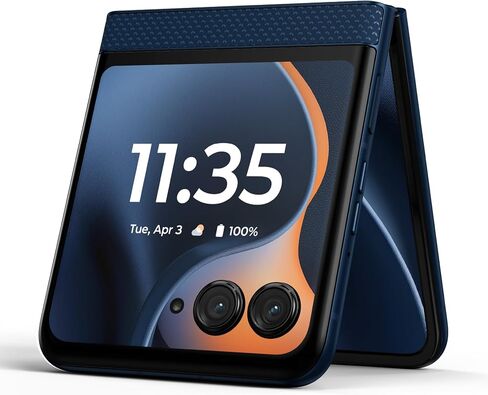 Motorola Razr 2025 | Unlocked | Made for US 8/256GB | 50MP Camera | Pantone Gibraltar Sea in Saudi Arabia