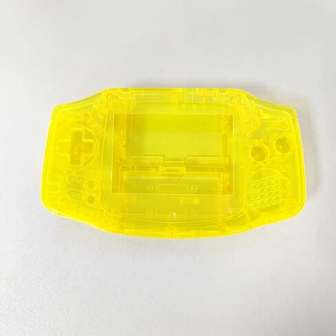 Hzxkqmil Replacement Housing Shell Transparent Case Cover for Game Boy Advance GBA Console, Full Housing Case with Buttons and Screwdrivers Kit (Clear Yellow) in Saudi Arabia