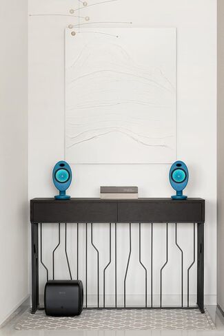 KEF Egg Duo Wireless HiFi Desktop Speakers (Pair, Teal) in Saudi Arabia