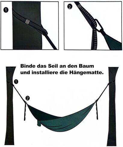 Outdoor Large Hammock for Camping Hammocks Gear for The Backpacking Survival Travel Portable Lightweight Parachute Nylon,Sturdy and Durable Up to 660lbs (Orange) in Saudi Arabia