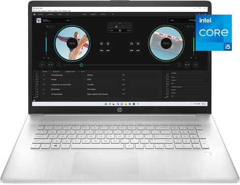 HP 17.3" FHD Laptop for Business & Students - w/External DVD Drive & Office Lifetime License, AMD Ryzen 5 7430U CPU, 250 Nits IPS Display, Webcam, Wifi6, Win 11 Pro (64GB RAM 2TB SSD) in Saudi Arabia