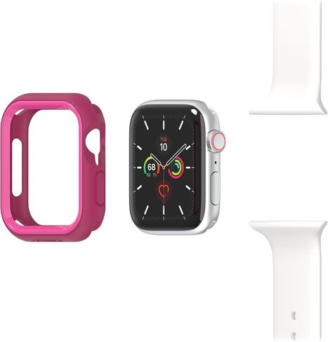 OtterBox Watch Bumper for Apple Watch Series SE/6/5/4-40mm, Shockproof, Drop Proof, Sleek Protective Case, Guards Display and Edges, Pink in Saudi Arabia