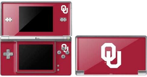 Skinit Decal Gaming Skin Compatible with DS Lite - Officially Licensed University of Oklahoma Sooners Cracked Design in Kuwait