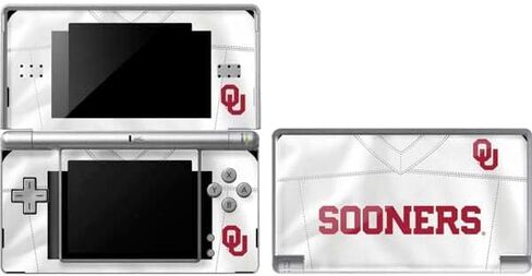 Skinit Decal Gaming Skin Compatible with DS Lite - Officially Licensed University of Oklahoma Sooners Cracked Design in Kuwait